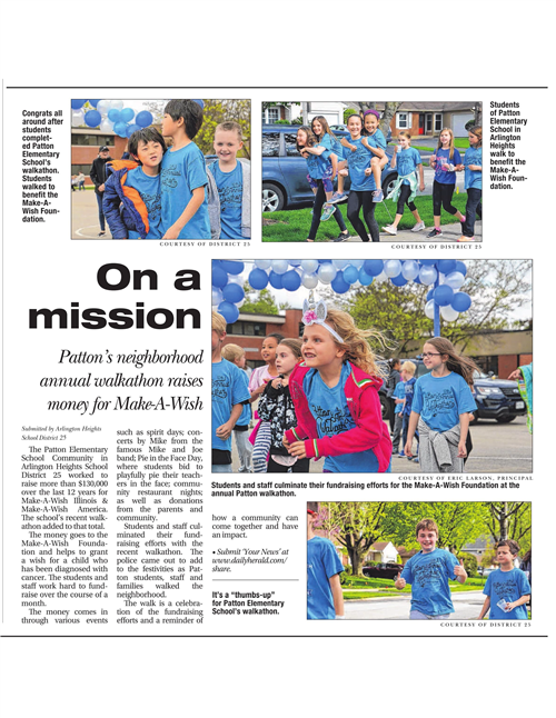 This article is from the Daily Herald. 